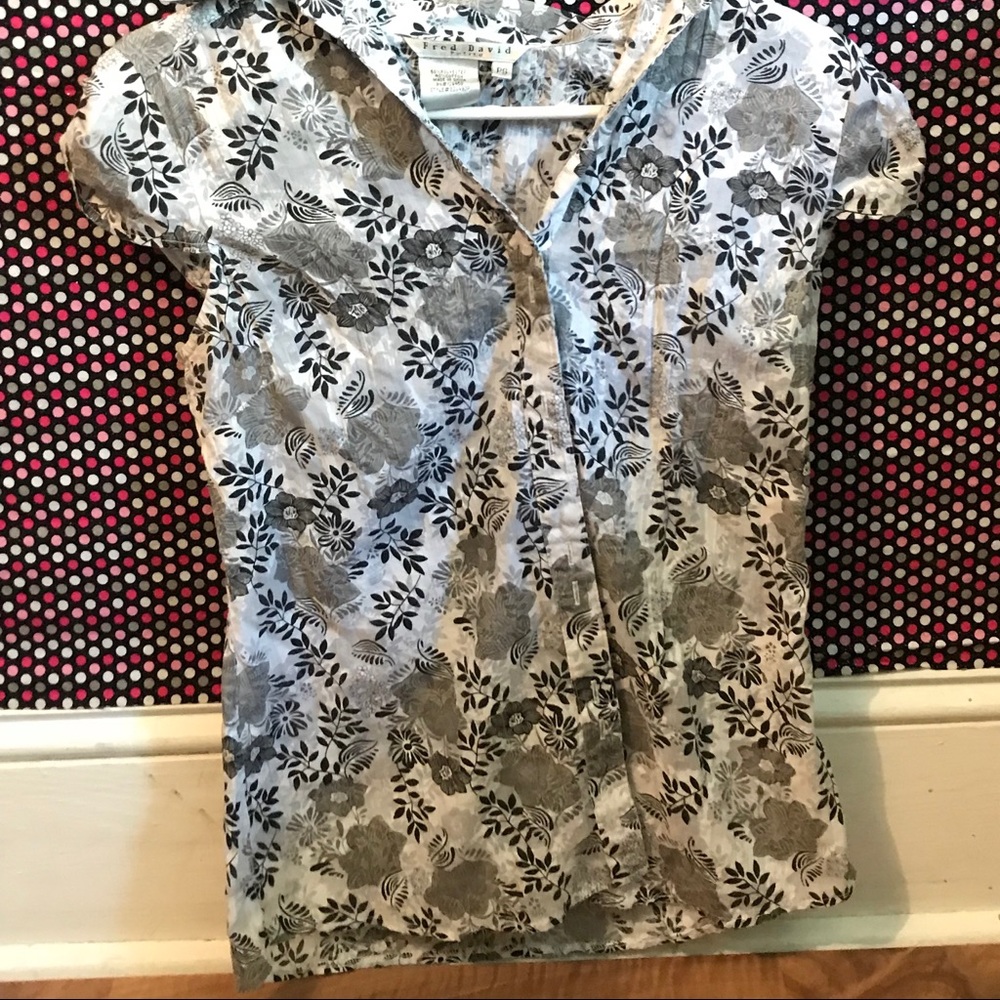 Fred David button up shirt